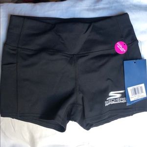 Skechers biking/running shorts in black.